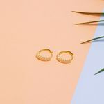 Fashion, accesorii si bijuterii - Femei - Bijuterii femei - Cercei femei - Cercei, Heliophilia, argint 925, auriu, antialergic, 736ELS1257 - Infinity.ro