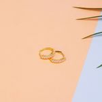 Fashion, accesorii si bijuterii - Femei - Bijuterii femei - Cercei femei - Cercei, Heliophilia, argint 925, auriu, antialergic, 736ELS1257 - Infinity.ro