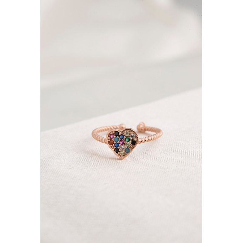 Fashion, accesorii si bijuterii - Femei - Bijuterii femei - Inele femei - Inel, Heliophilia, femei, argint 925, rose gold - Infinity.ro