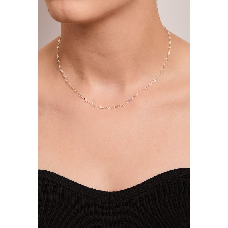 Fashion, accesorii si bijuterii - Femei - Bijuterii femei - Coliere femei - Colier, Heliophilia, metal, argintiu, marime universala - Infinity.ro