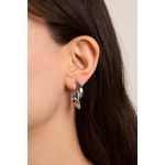 Fashion, accesorii si bijuterii - Femei - Bijuterii femei - Cercei femei - Cercei, Heliophilia, metal, argintiu, marime universala, 757ELS1344 - Infinity.ro