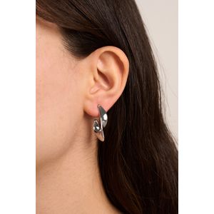 Cercei, Heliophilia, metal, argintiu, marime universala, 757ELS1344