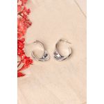 Fashion, accesorii si bijuterii - Femei - Bijuterii femei - Cercei femei - Cercei, Heliophilia, metal, argintiu, marime universala, 757ELS1344 - Infinity.ro