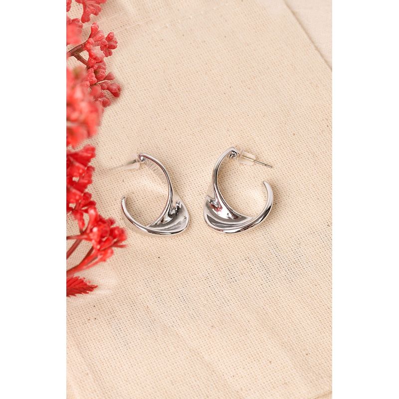 Fashion, accesorii si bijuterii - Femei - Bijuterii femei - Cercei femei - Cercei, Heliophilia, metal, argintiu, marime universala, 757ELS1344 - Infinity.ro