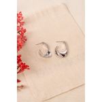 Fashion, accesorii si bijuterii - Femei - Bijuterii femei - Cercei femei - Cercei, Heliophilia, metal, argintiu, marime universala, 757ELS1344 - Infinity.ro