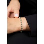 Fashion, accesorii si bijuterii - Femei - Bijuterii femei - Bratari femei - Bratara, Heliophilia, femei, argint 925, verde, marime universala, 757ELS1602 - Infinity.ro