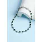 Fashion, accesorii si bijuterii - Femei - Bijuterii femei - Bratari femei - Bratara, Heliophilia, femei, argint 925, verde, marime universala, 757ELS1602 - Infinity.ro