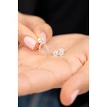 Fashion, accesorii si bijuterii - Femei - Bijuterii femei - Cercei femei - Cercei, Heliophilia, argint 925, argintiu, marime universala, 757ELS1955 - Infinity.ro