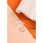 Fashion, accesorii si bijuterii - Femei - Bijuterii femei - Cercei femei - Cercei, Heliophilia, argint 925, argintiu, marime universala, 757ELS1955 - Infinity.ro