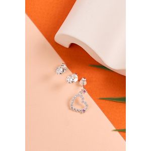 Cercei, Heliophilia, argint 925, argintiu, marime universala, 757ELS1955