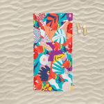 Casa si Gradina - Textile si covoare - Textile baie - Prosoape - Prosop de plaja, L'essentiel Maison, multicolor, 75x150 cm, 60% bumbac 40% poliester, lavabil la masina, 349MNT1122 - Infinity.ro