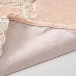Casa si Gradina - Textile si covoare - Covoare - Covorase baie - Set covorase de baie, L'essentiel Maison, pudra, 50x60 cm si 60x100 cm, 100% bumbac, antiderapant, 394ANR1726 - Infinity.ro