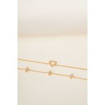 Fashion, accesorii si bijuterii - Femei - Bijuterii femei - Bratari femei - Bratara, Heliophilia, argint 925, auriu, 18+4 cm - Infinity.ro