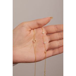 Bratara, Heliophilia, argint 925, auriu, 18+4 cm