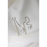 Fashion, accesorii si bijuterii - Femei - Bijuterii femei - Cercei femei - Cercei, Heliophilia, argint 925, argintiu, lungime lant 3 cm, diametru 6 mm, design threader - Infinity.ro