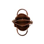 Fashion, accesorii si bijuterii - Femei - Accesorii femei - Genti si rucsacuri femei - Geanta crossbody, Lucky Bees, piele polivinilica, cafeniu, 20x11x21 cm - Infinity.ro