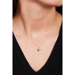 Fashion, accesorii si bijuterii - Femei - Bijuterii femei - Coliere femei - Colier, Heliophilia, argint 925, auriu, zirconiu, unisex, marime universala - Infinity.ro