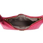 Fashion, accesorii si bijuterii - Femei - Accesorii femei - Genti si rucsacuri femei - Geanta de umar, Lucky Bees, dama, fucsia, 37x6x20 cm, piele ecologica - Infinity.ro
