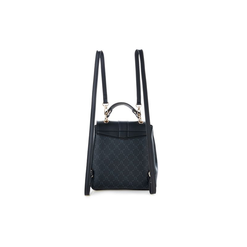 Fashion, accesorii si bijuterii - Femei - Accesorii femei - Genti si rucsacuri femei - Rucsac, Lucky Bees, piele ecologica, negru, 20x10x23 cm, 671LKB1710 - Infinity.ro