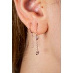 Fashion, accesorii si bijuterii - Femei - Bijuterii femei - Cercei femei - Cercei, Heliophilia, femei, rose gold, argint 925, 938ELS3737 - Infinity.ro