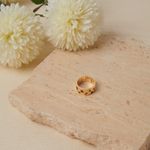 Fashion, accesorii si bijuterii - Femei - Bijuterii femei - Inele femei - Inel, Heliophilia, metal, auriu, diametru 19 mm - Infinity.ro