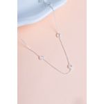 Fashion, accesorii si bijuterii - Femei - Bijuterii femei - Coliere femei - Colier, Heliophilia, argint 925, argintiu, piatra zircon, marime universala, 757ELS2243 - Infinity.ro