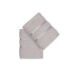 Casa si Gradina - Textile si covoare - Textile baie - Prosoape - Set prosoape de maina, L'essentiel Maison, albastru deschis si gri deschis, 50x90 cm, 100% microcoton, 2 bucati - Infinity.ro