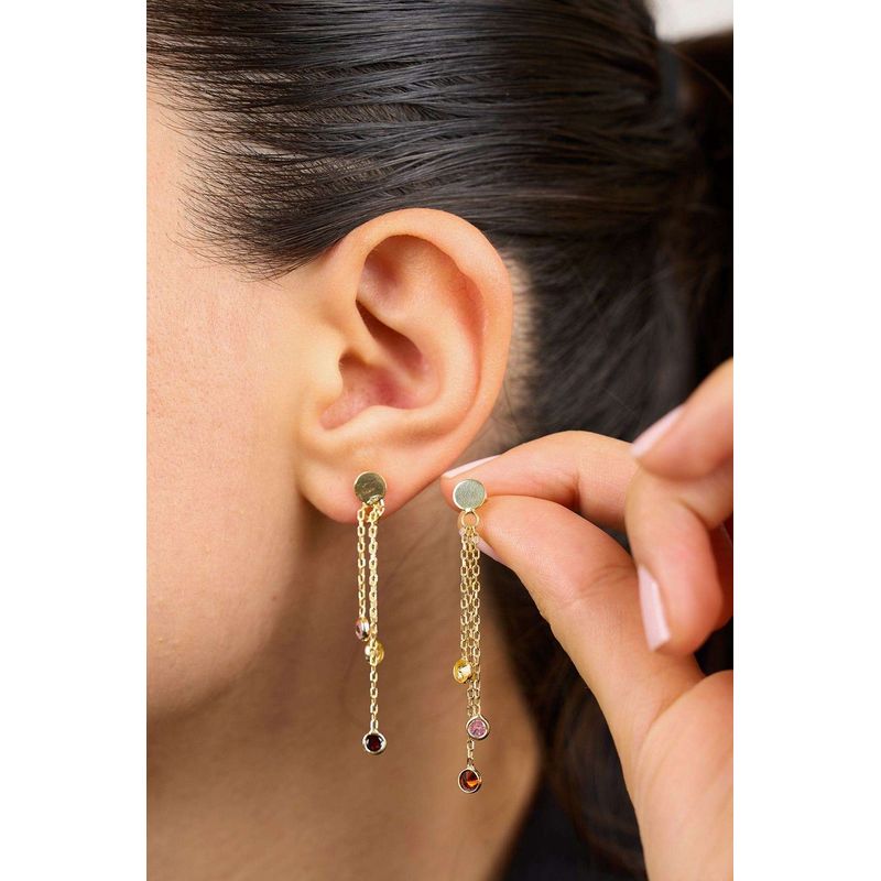 Fashion, accesorii si bijuterii - Femei - Bijuterii femei - Cercei femei - Cercei, Heliophilia, femei, auriu, argint 925, 757ELS1983 - Infinity.ro