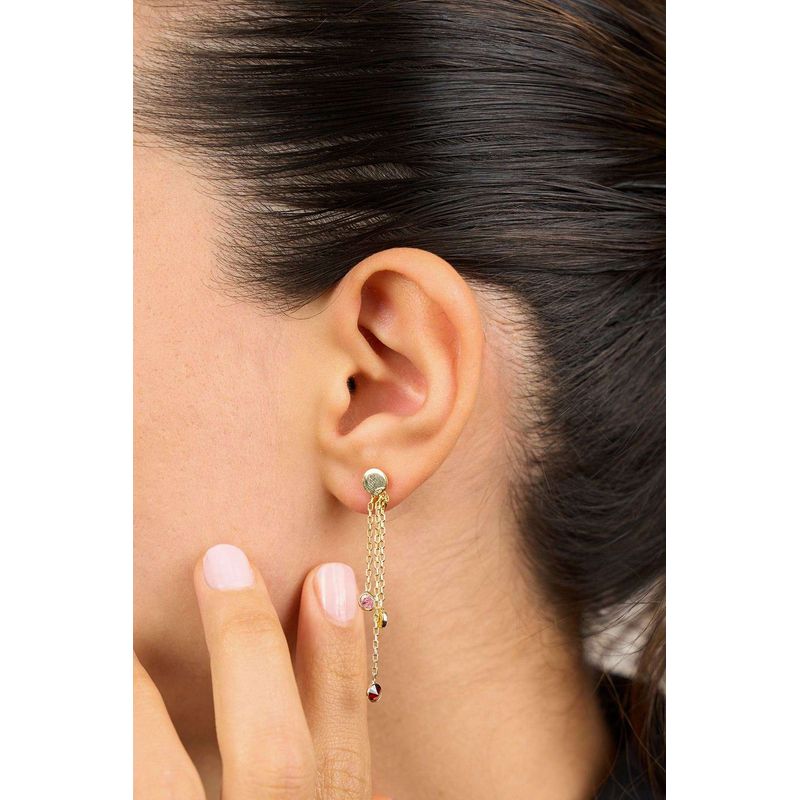 Fashion, accesorii si bijuterii - Femei - Bijuterii femei - Cercei femei - Cercei, Heliophilia, femei, auriu, argint 925, 757ELS1983 - Infinity.ro