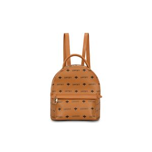 Rucsac, Lucky Bees, dama, cafeniu, 24x14x26 cm, piele sintetica