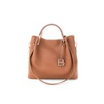 Fashion, accesorii si bijuterii - Femei - Accesorii femei - Genti si rucsacuri femei - Geanta de umar, Lucky Bees, piele sintetica, cafeniu, 36x12x33 cm - Infinity.ro