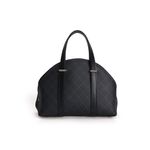 Fashion, accesorii si bijuterii - Femei - Accesorii femei - Genti si rucsacuri femei - Geanta de mana, Lucky Bees, piele polivinilica, negru si gri, 27x10x20 cm - Infinity.ro