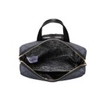 Fashion, accesorii si bijuterii - Femei - Accesorii femei - Genti si rucsacuri femei - Rucsac, Lucky Bees, dama, gri si negru, 34x13x35 cm, piele sintetica - Infinity.ro