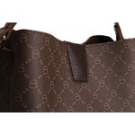 Fashion, accesorii si bijuterii - Femei - Accesorii femei - Genti si rucsacuri femei - Geanta tip bucket, Lucky Bees, dama, maro, 21x14x21 cm, piele sintetica - Infinity.ro