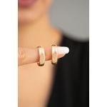 Fashion, accesorii si bijuterii - Femei - Bijuterii femei - Cercei femei - Cercei, Heliophilia, femei, auriu, metal, zircon, diametru 21,4 mm - Infinity.ro