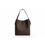 Fashion, accesorii si bijuterii - Femei - Accesorii femei - Genti si rucsacuri femei - Geanta tip bucket, Lucky Bees, dama, maro, 21x14x21 cm, piele sintetica - Infinity.ro