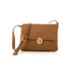 Fashion, accesorii si bijuterii - Femei - Accesorii femei - Genti si rucsacuri femei - Geanta crossbody, Lucky Bees, dama, mustar, 25x9x17 cm, piele polivinilica - Infinity.ro