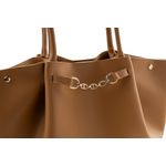 Fashion, accesorii si bijuterii - Femei - Accesorii femei - Genti si rucsacuri femei - Geanta tote, Lucky Bees, dama, mustar, 28x10x17 cm, piele sintetica - Infinity.ro