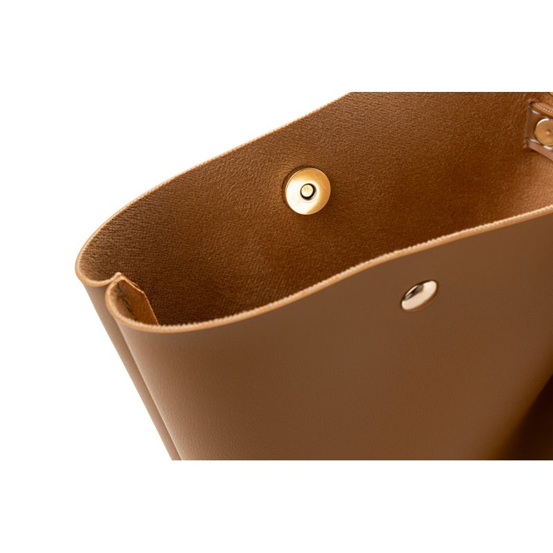 Fashion, accesorii si bijuterii - Femei - Accesorii femei - Genti si rucsacuri femei - Geanta tote, Lucky Bees, dama, mustar, 28x10x17 cm, piele sintetica - Infinity.ro