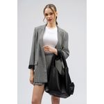 Fashion, accesorii si bijuterii - Femei - Accesorii femei - Genti si rucsacuri femei - Geanta de umar, Lucky Bees, dama, negru, 35x15x30 cm, piele ecologica - Infinity.ro