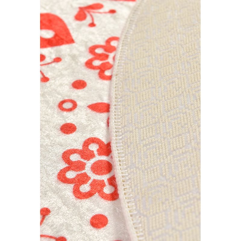 Casa si Gradina - Textile si covoare - Covoare - Covorase baie - Covoras de baie, L'essentiel Maison, multicolor, diametru 100 cm, 100% poliester, antiderapant, 359CHL4228 - Infinity.ro