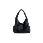 Fashion, accesorii si bijuterii - Femei - Accesorii femei - Genti si rucsacuri femei - Geanta de umar, Lucky Bees, dama, negru, 35x15x30 cm, piele ecologica - Infinity.ro