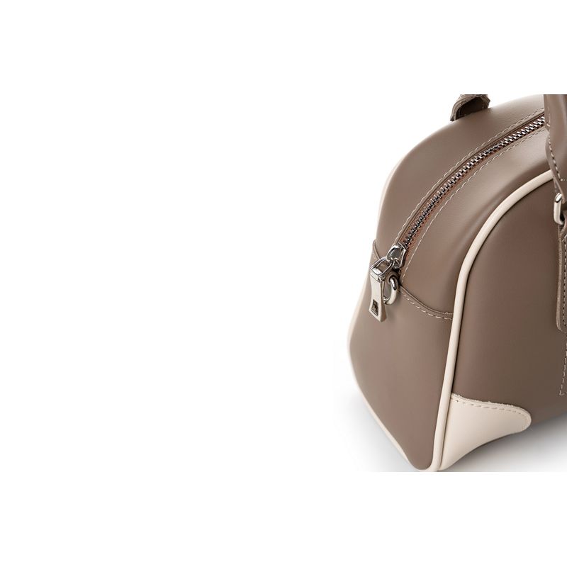 Fashion, accesorii si bijuterii - Femei - Accesorii femei - Genti si rucsacuri femei - Geanta de mana, Lucky Bees, piele polivinilica, nurca inchisa, 25x11x18 cm - Infinity.ro