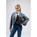 Fashion, accesorii si bijuterii - Femei - Accesorii femei - Genti si rucsacuri femei - Geanta tote, Lucky Bees, dama, negru gri, 37x15x28 cm, piele sintetica - Infinity.ro