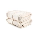 Casa si Gradina - Textile si covoare - Textile baie - Prosoape - Set prosoape de baie, L'essentiel Maison, cappuccino, 75x150 cm, 100% microcoton, 2 bucati - Infinity.ro