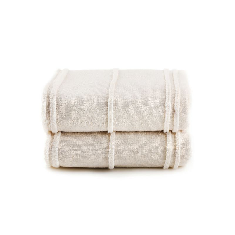 Casa si Gradina - Textile si covoare - Textile baie - Prosoape - Set prosoape de baie, L'essentiel Maison, cappuccino, 75x150 cm, 100% microcoton, 2 bucati - Infinity.ro