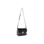 Fashion, accesorii si bijuterii - Femei - Accesorii femei - Genti si rucsacuri femei - Geanta crossbody, Lucky Bees, dama, negru si gri, 25x9x17 cm, piele polivinilica - Infinity.ro