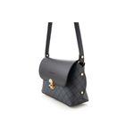 Fashion, accesorii si bijuterii - Femei - Accesorii femei - Genti si rucsacuri femei - Geanta crossbody, Lucky Bees, dama, negru si gri, 25x9x17 cm, piele polivinilica - Infinity.ro