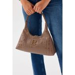 Fashion, accesorii si bijuterii - Femei - Accesorii femei - Genti si rucsacuri femei - Geanta de umar, Lucky Bees, dama, mink, 37x6x20 cm, piele sintetica - Infinity.ro