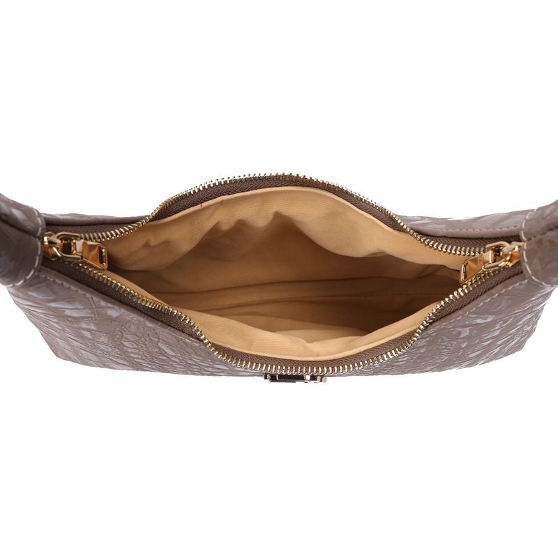 Fashion, accesorii si bijuterii - Femei - Accesorii femei - Genti si rucsacuri femei - Geanta de umar, Lucky Bees, dama, mink, 37x6x20 cm, piele sintetica - Infinity.ro